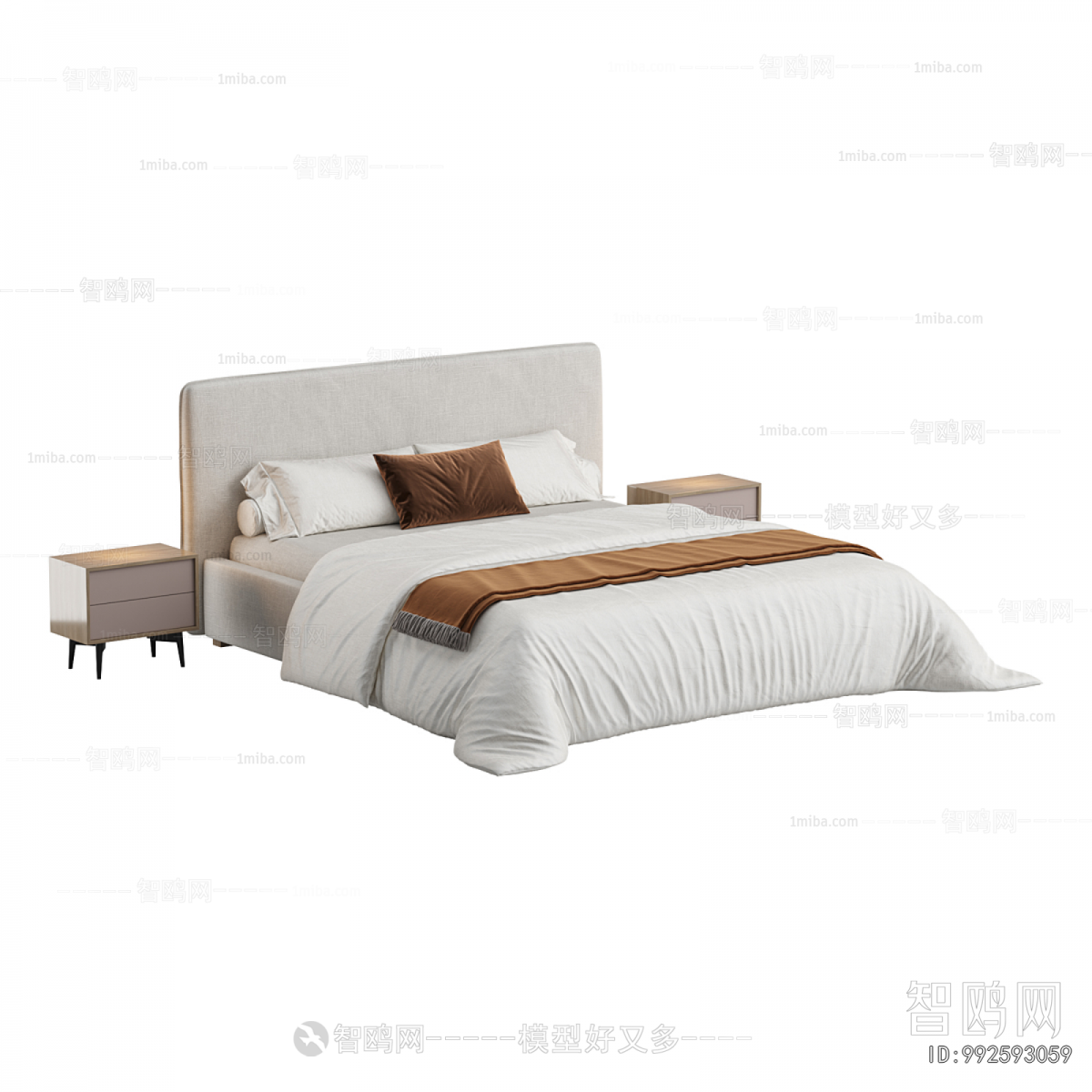 Modern Double Bed