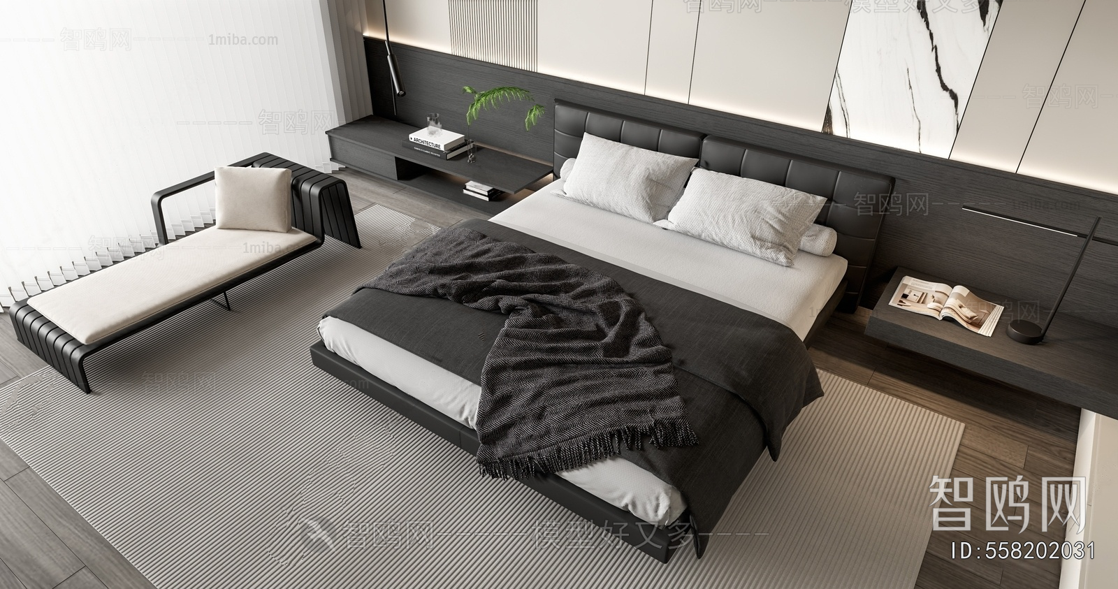 Modern Double Bed