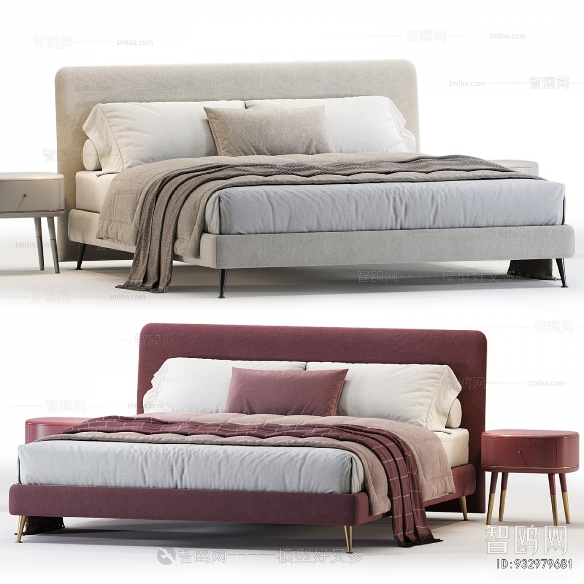 Modern Double Bed