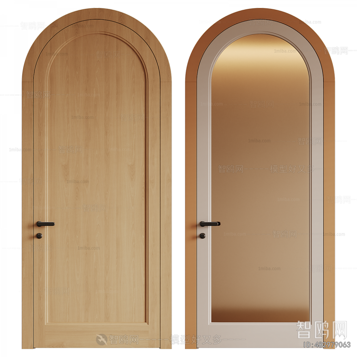 Modern Single Door