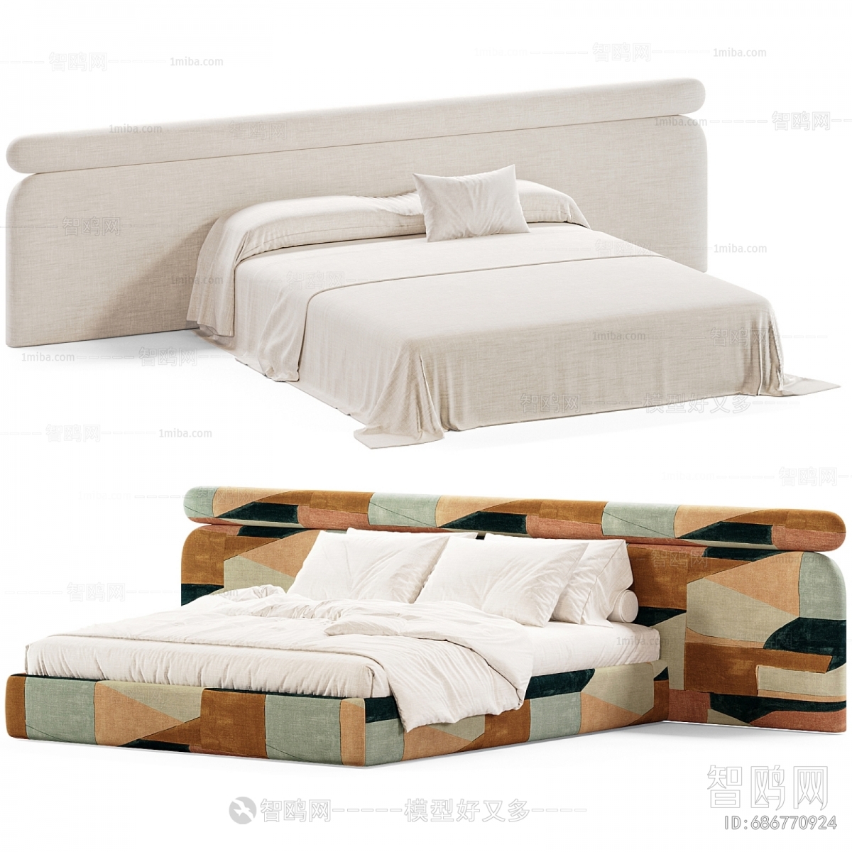 Modern Double Bed