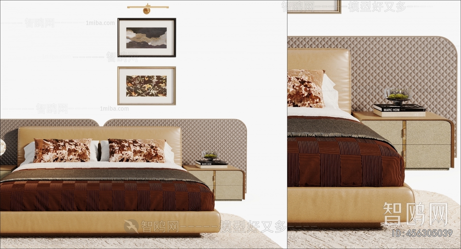 Modern Double Bed
