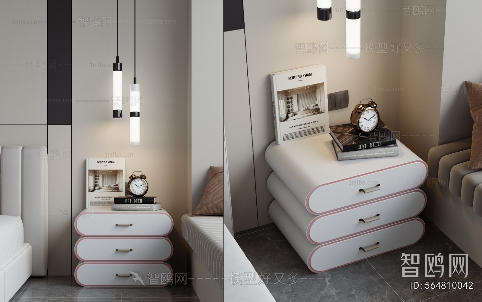 Modern Bedside Cupboard
