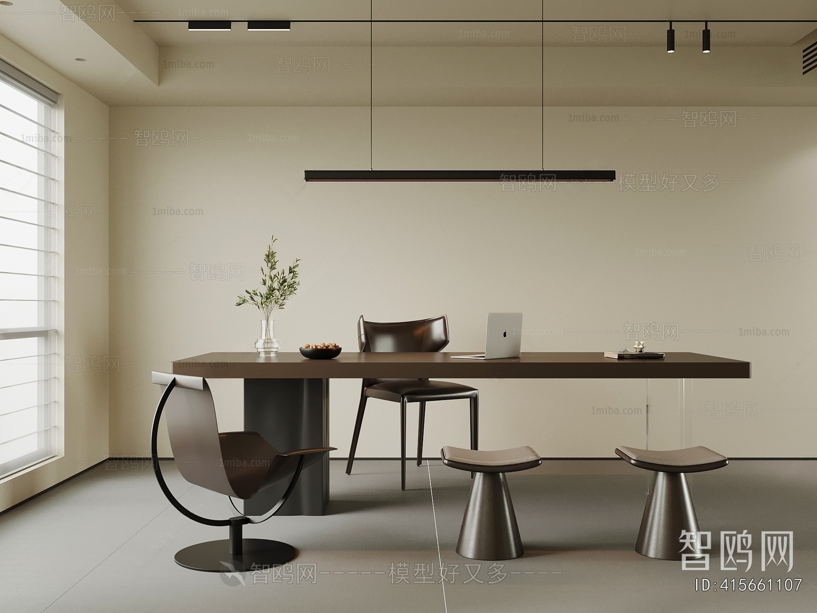 Modern Computer Desk And Chair