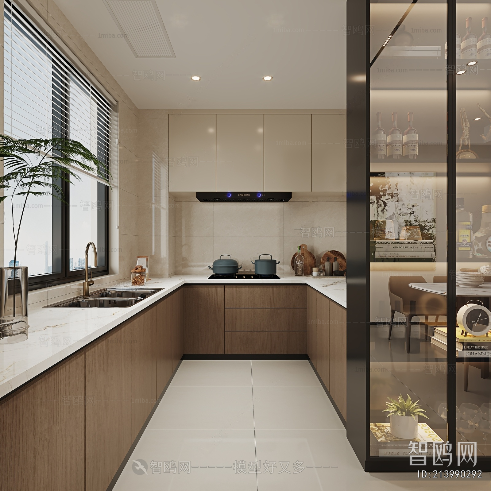 Modern The Kitchen