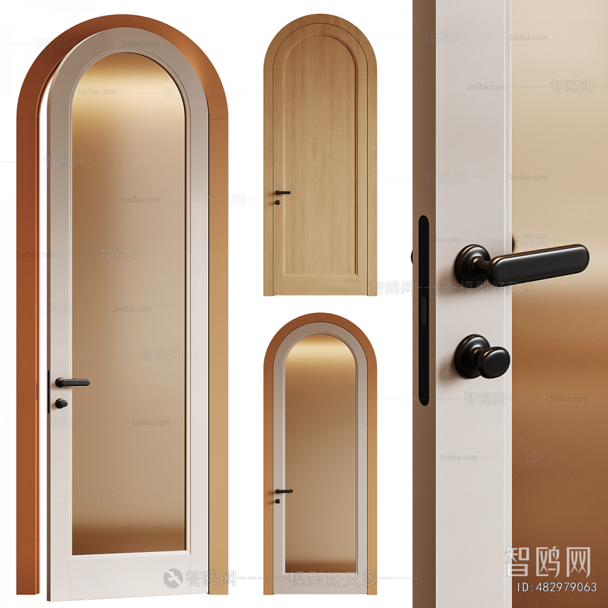 Modern Single Door