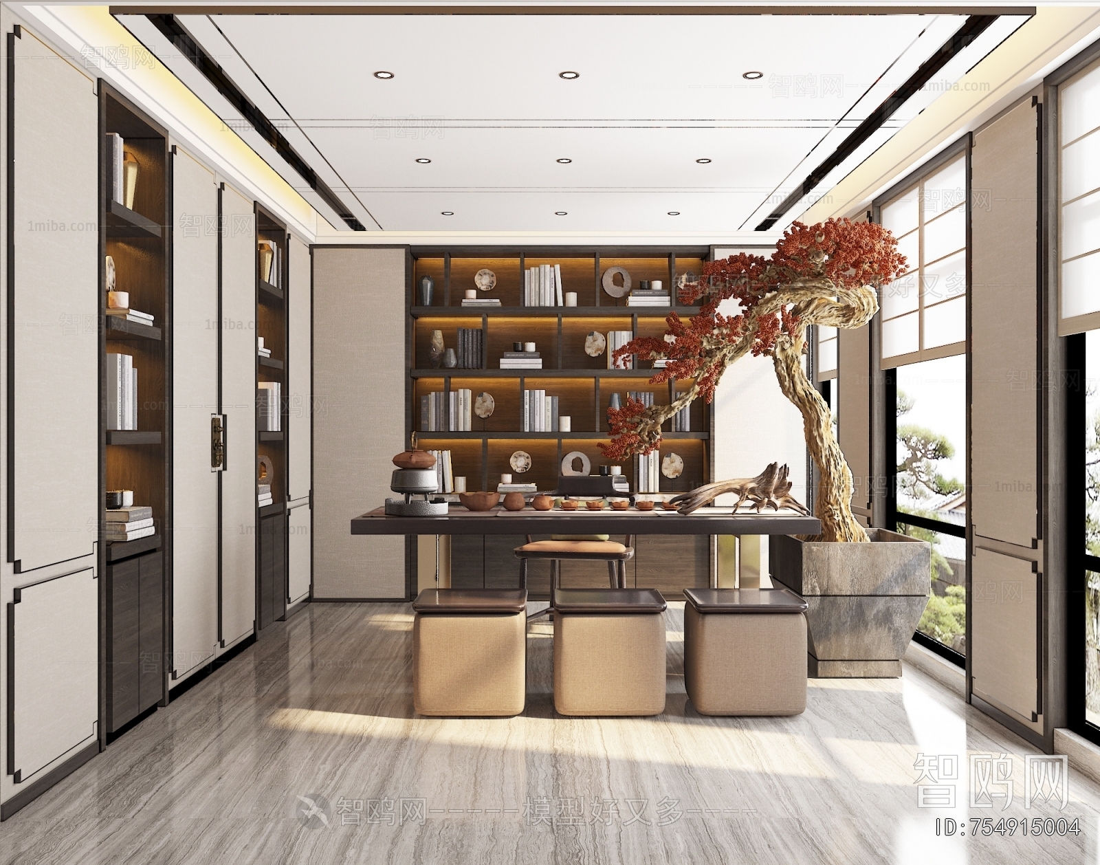 New Chinese Style Tea House