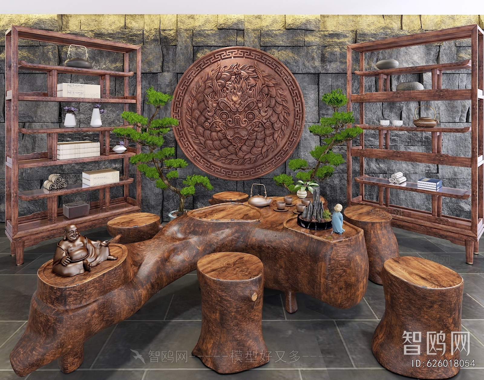 New Chinese Style Tea House