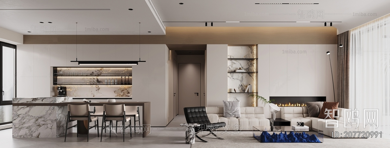 Modern A Living Room