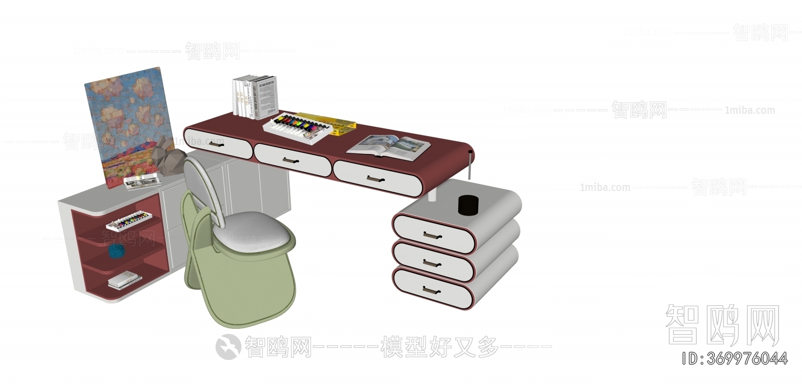 Modern Computer Desk And Chair