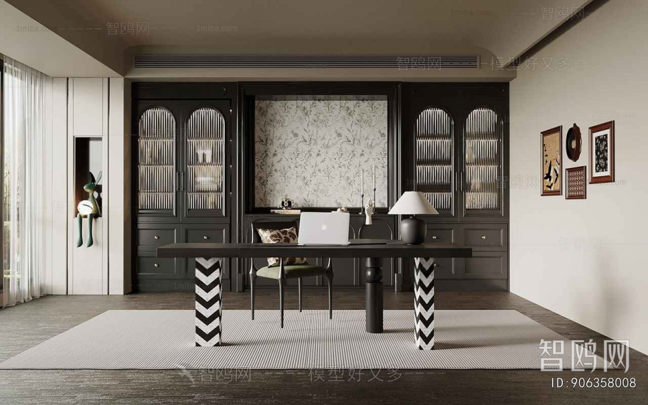 French Style Study Space