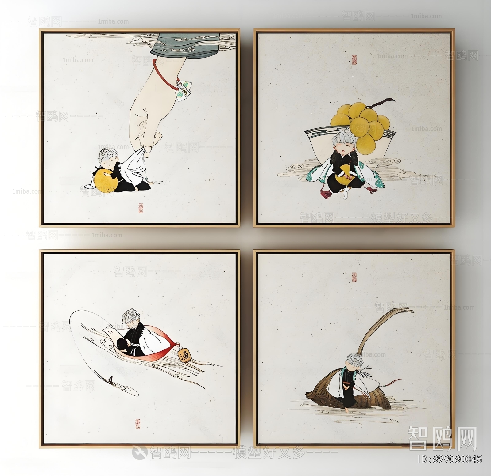 New Chinese Style Painting