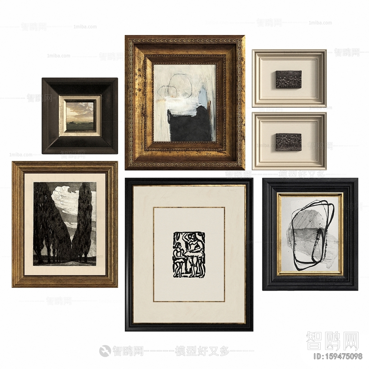 Retro Style Painting