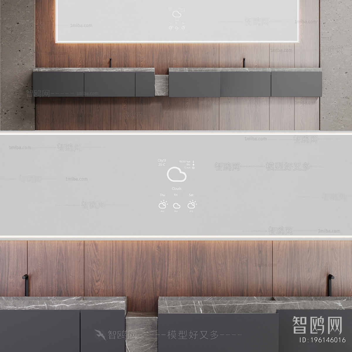 Modern Bathroom Cabinet