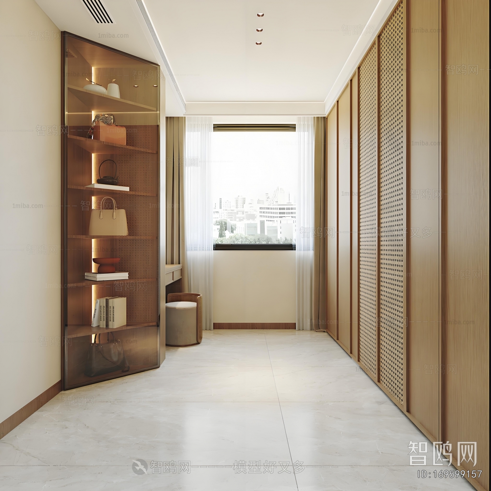 New Chinese Style Bedroom