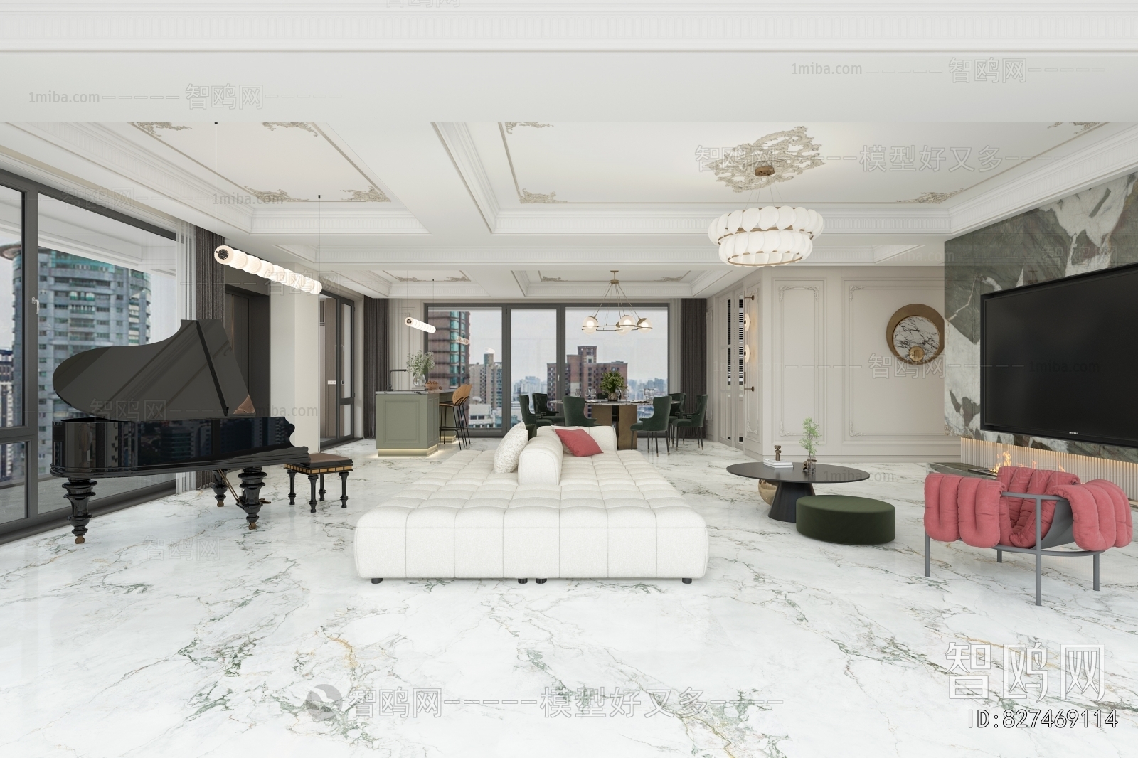 French Style A Living Room