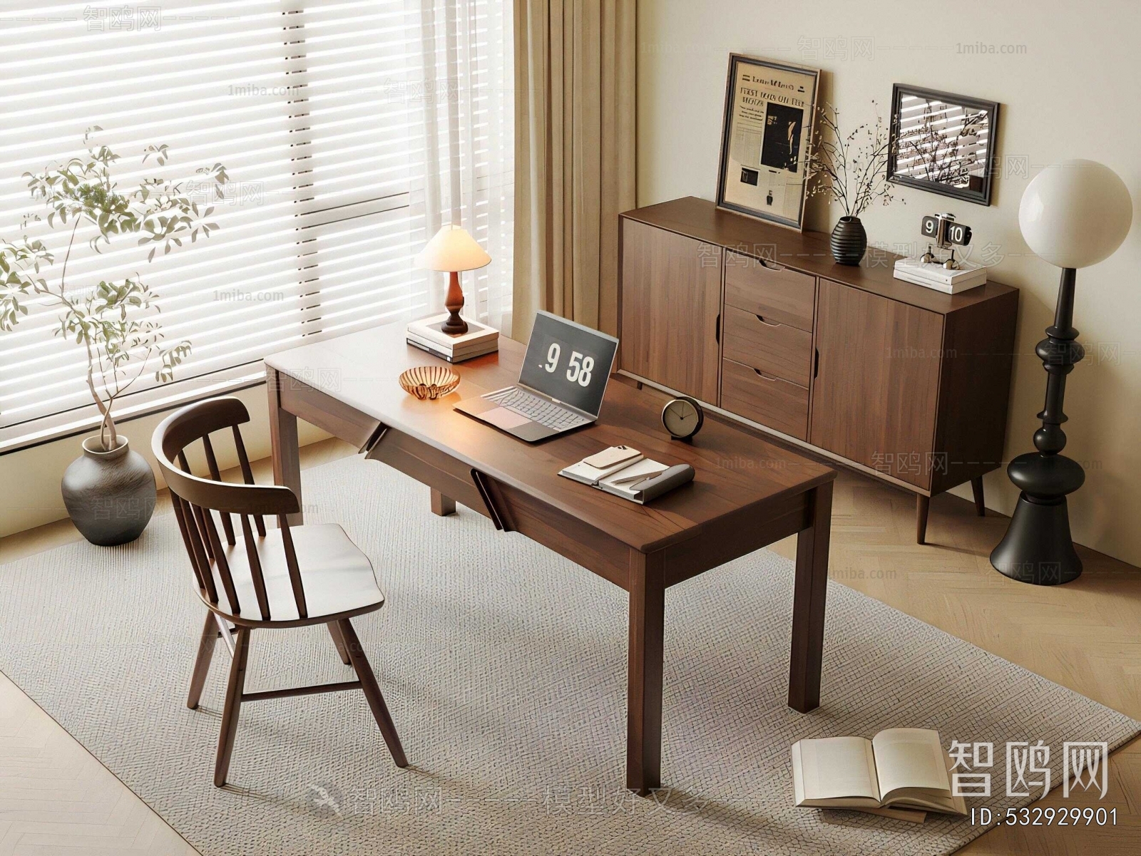 Modern Computer Desk And Chair