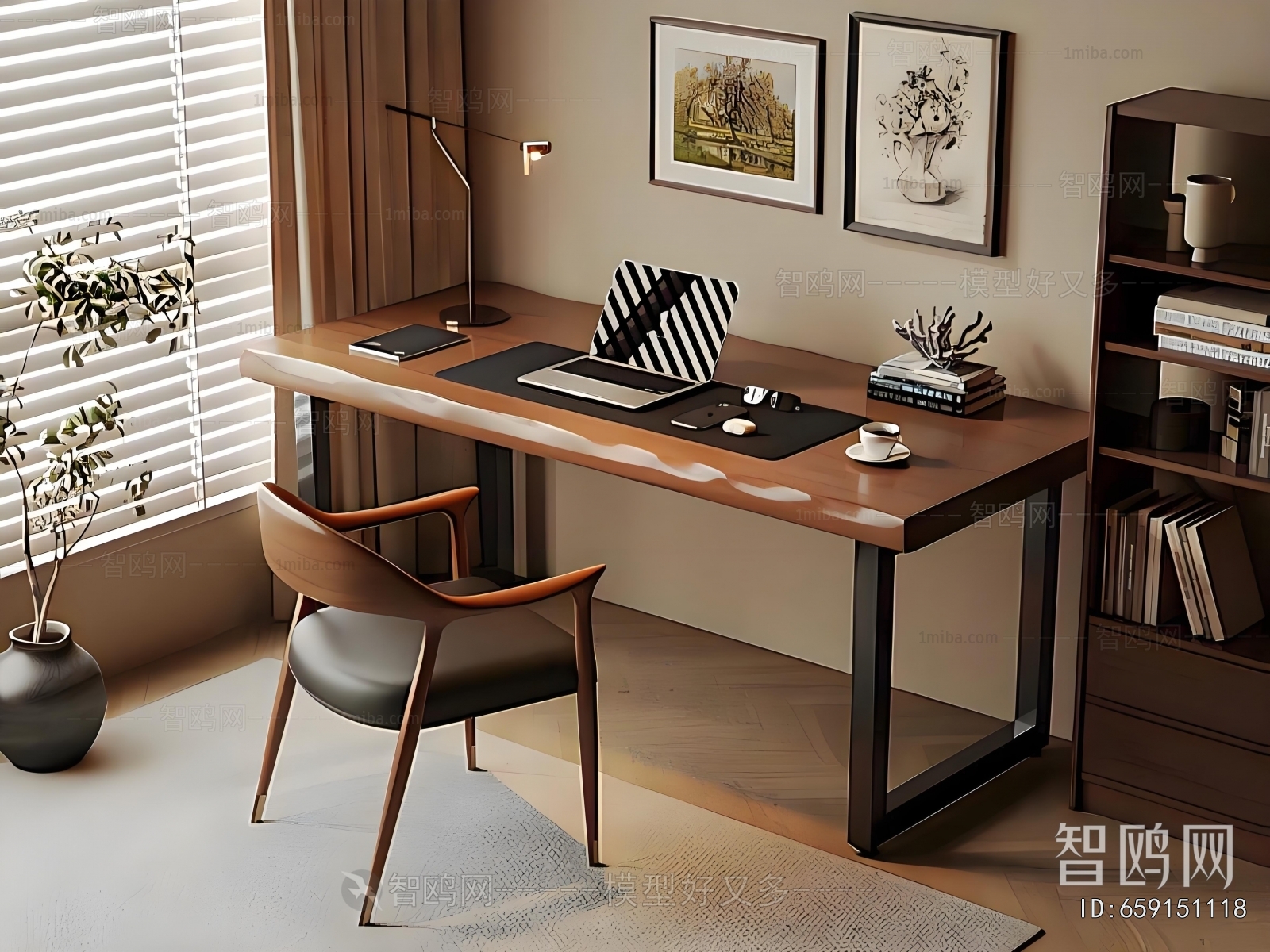 Modern Computer Desk And Chair