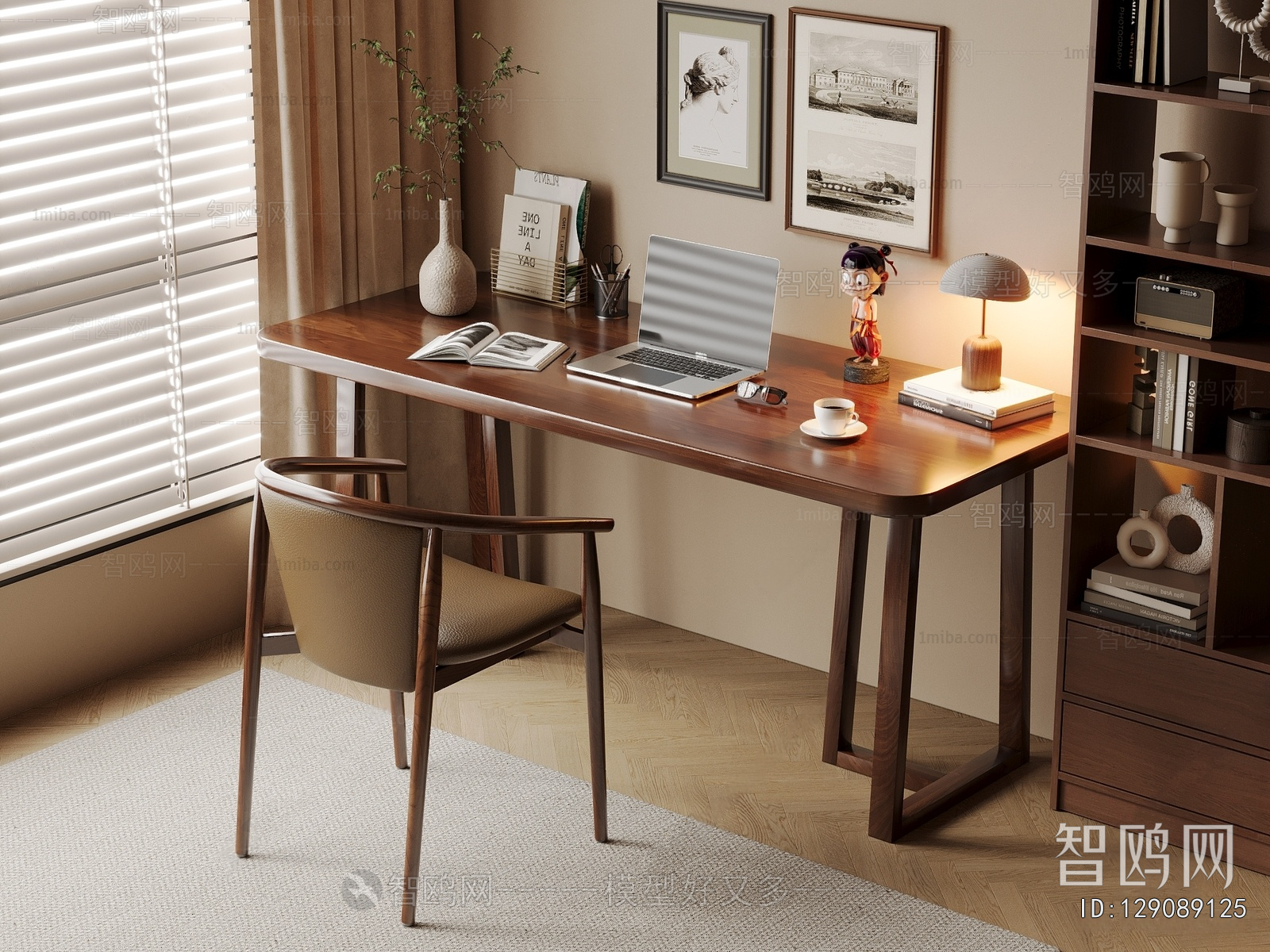 Modern Computer Desk And Chair