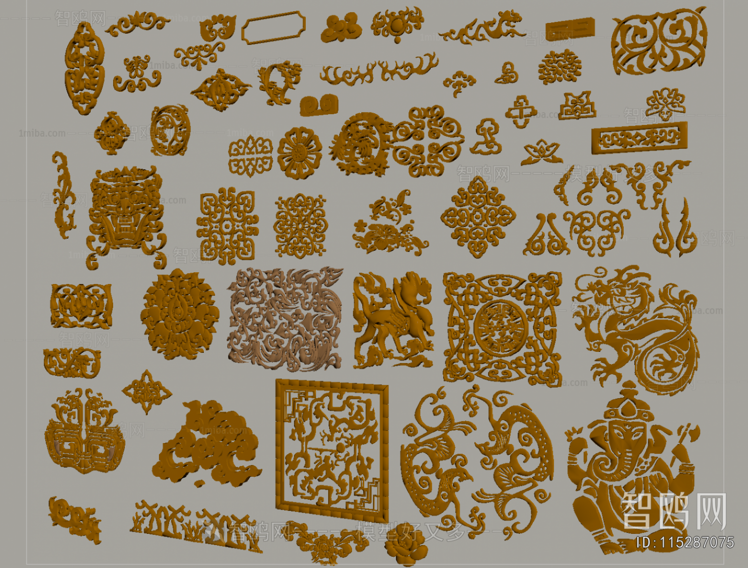 Chinese Style Carving