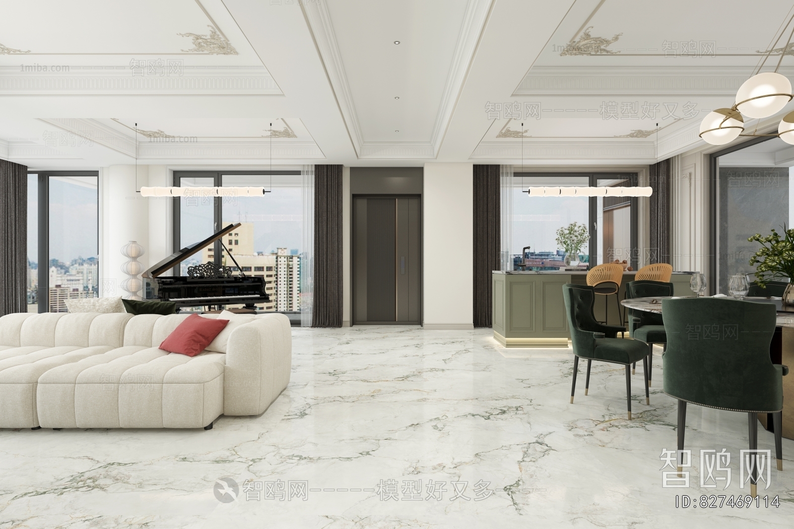 French Style A Living Room