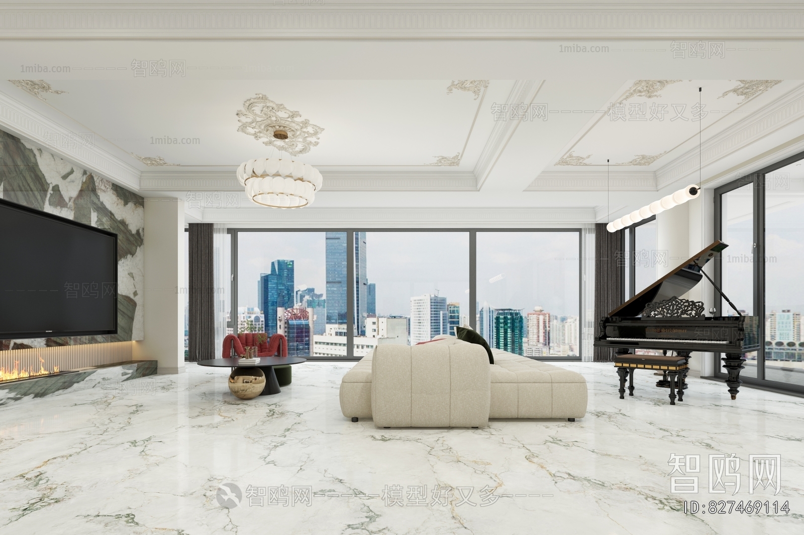 French Style A Living Room