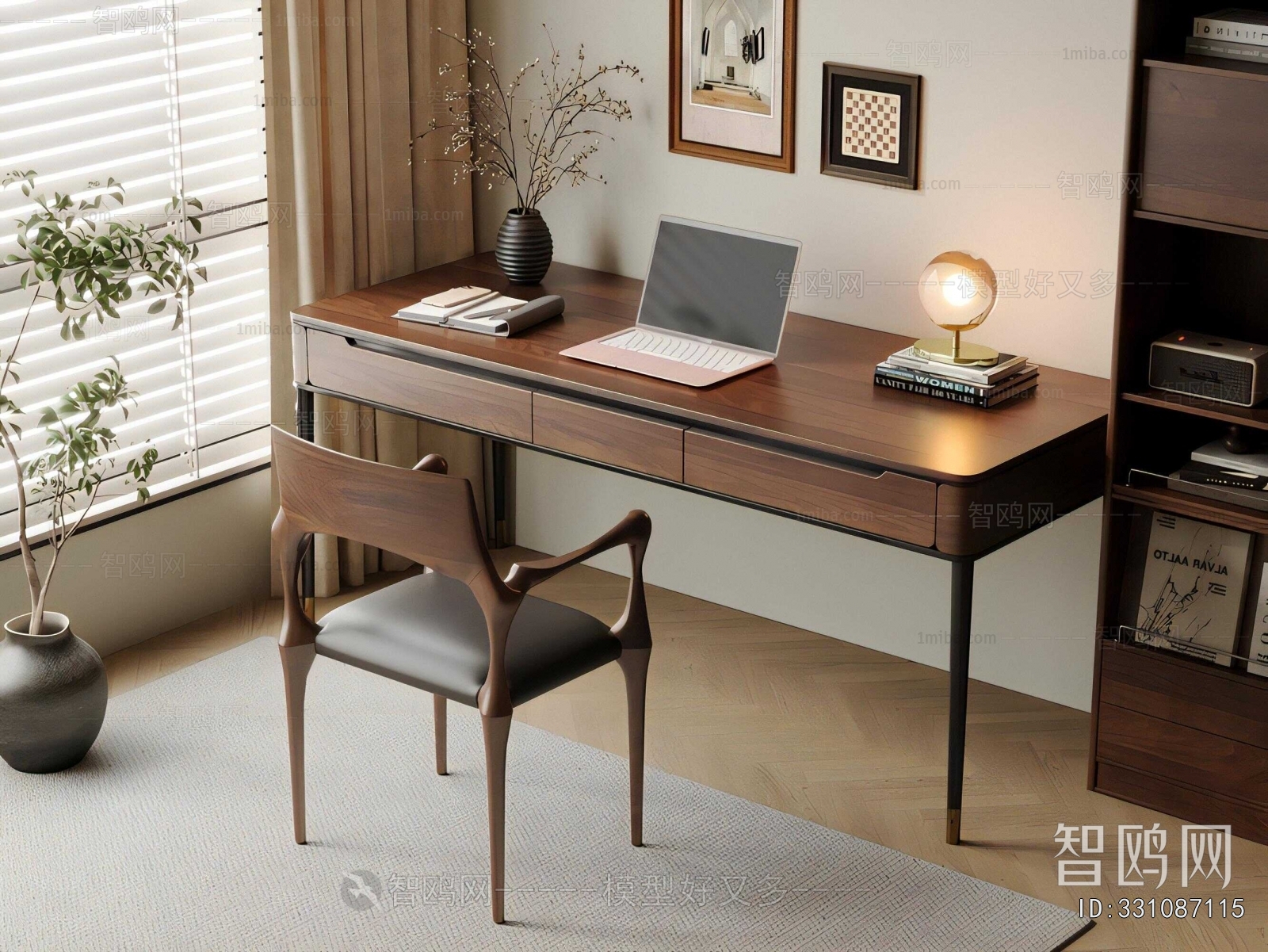 Modern Computer Desk And Chair