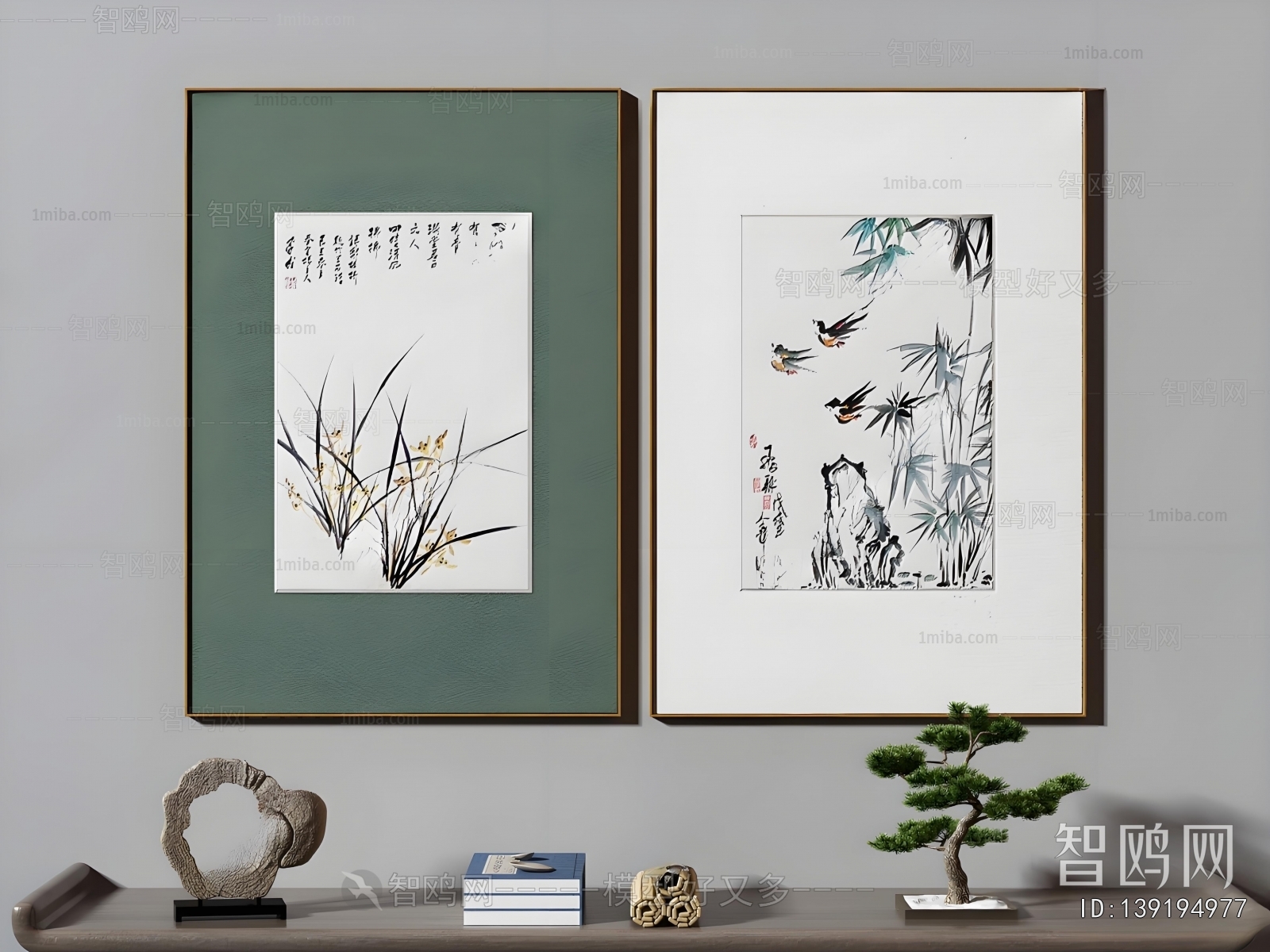 New Chinese Style Painting