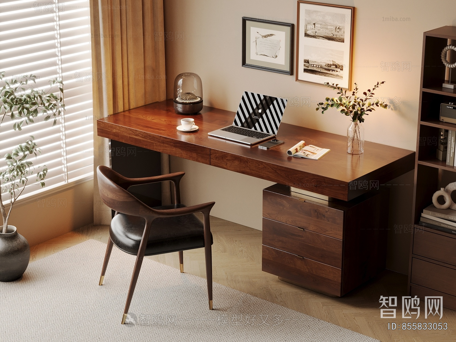 Modern Computer Desk And Chair