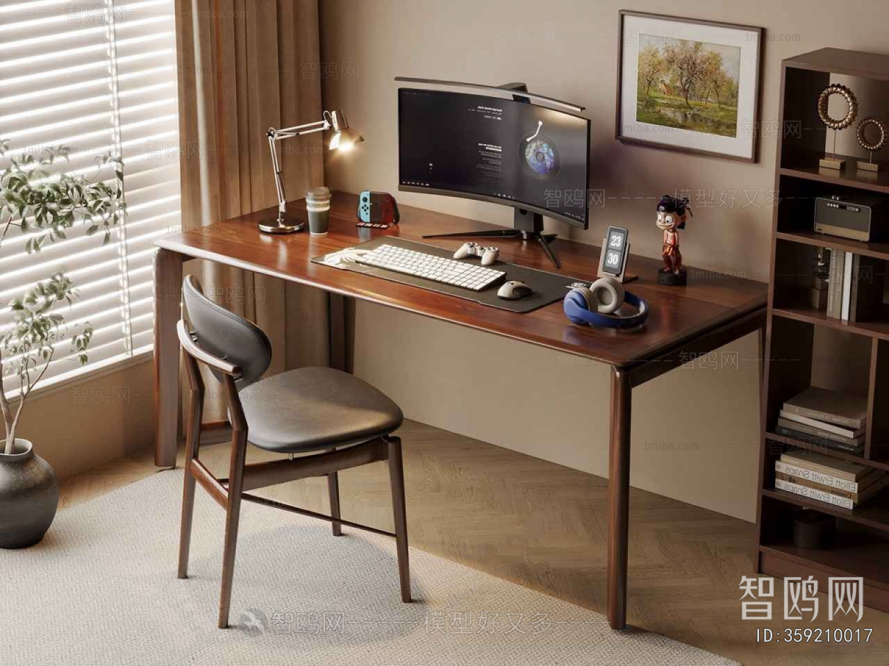 Modern Computer Desk And Chair