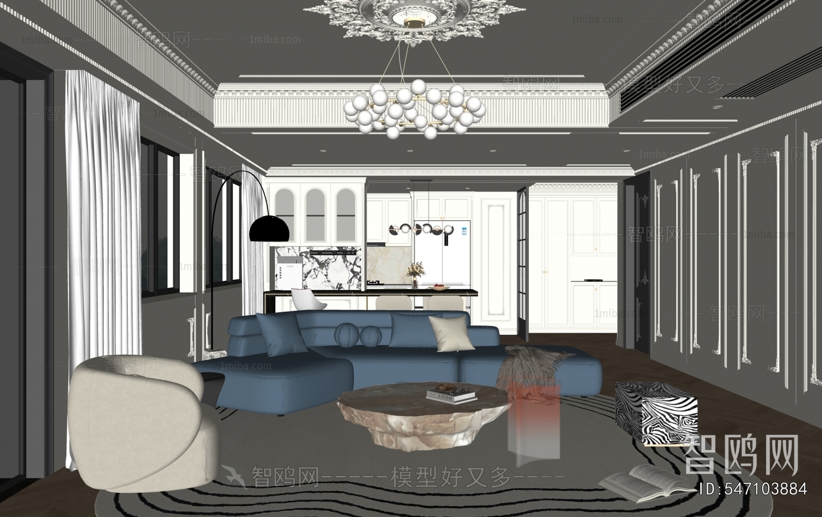 French Style A Living Room