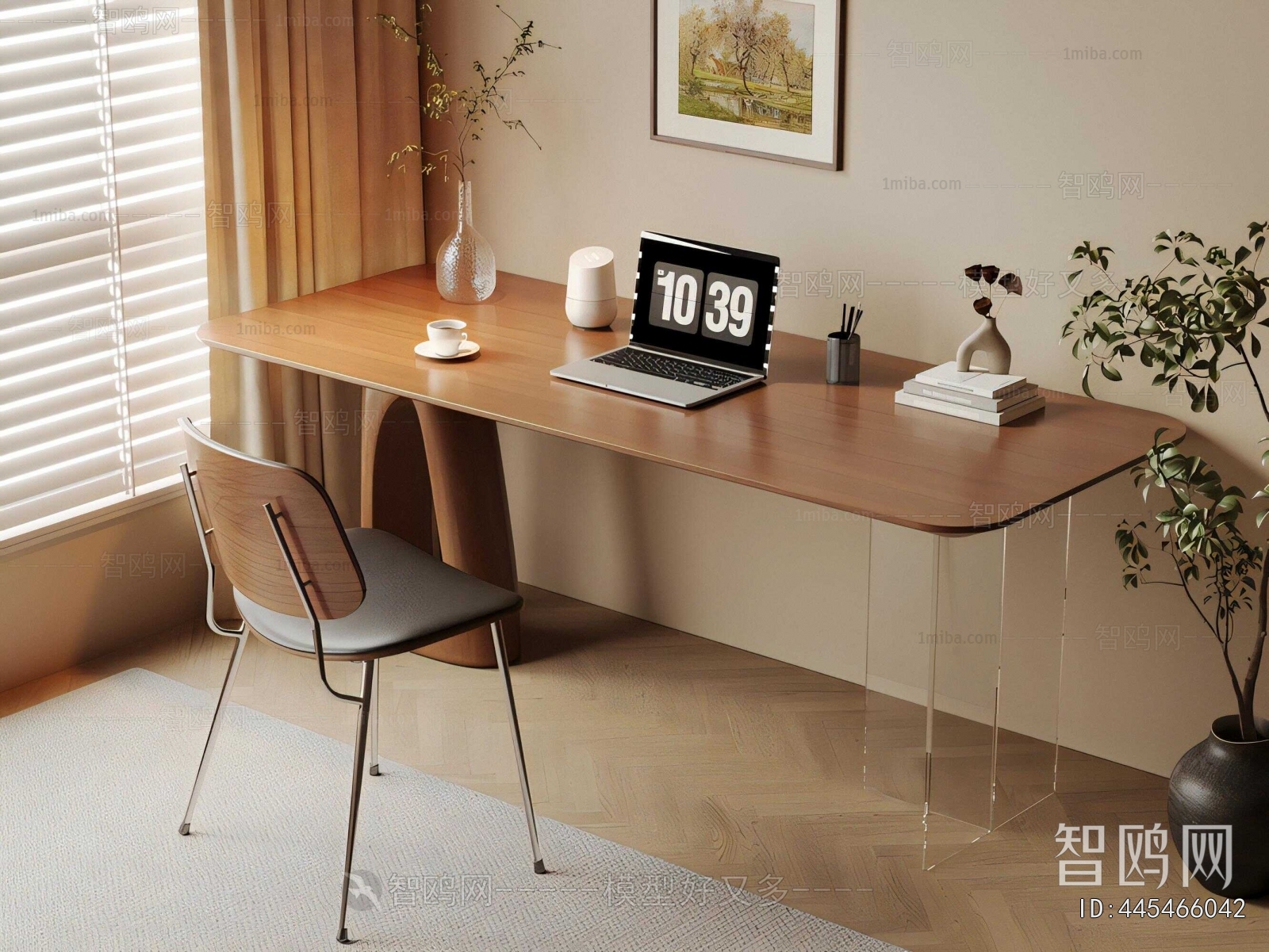 Modern Computer Desk And Chair