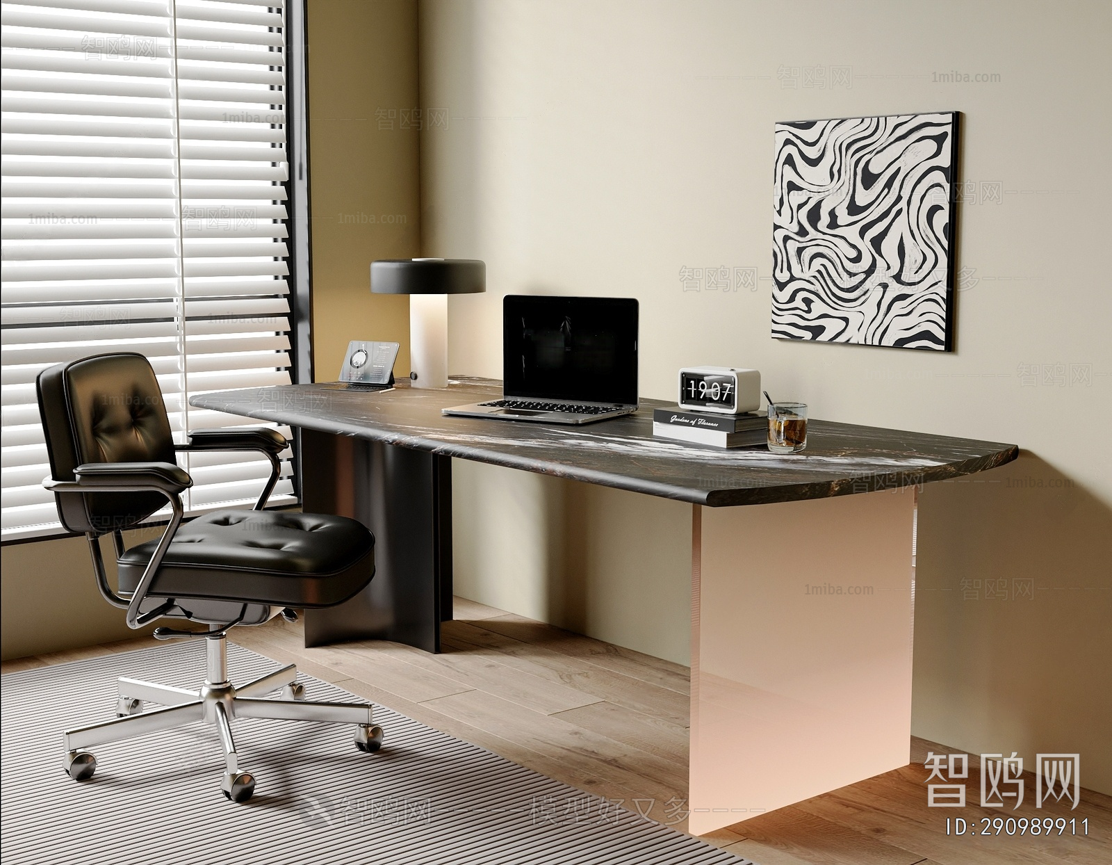 Modern Computer Desk And Chair