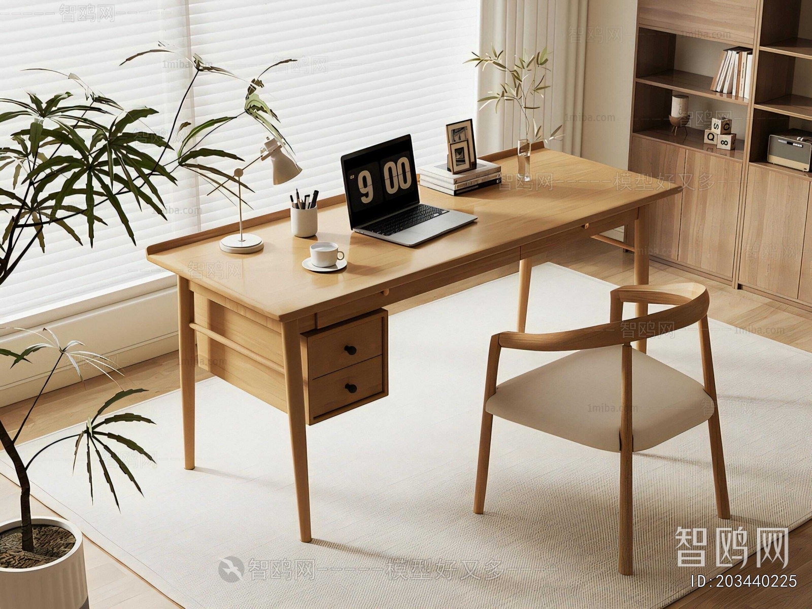 Modern Computer Desk And Chair