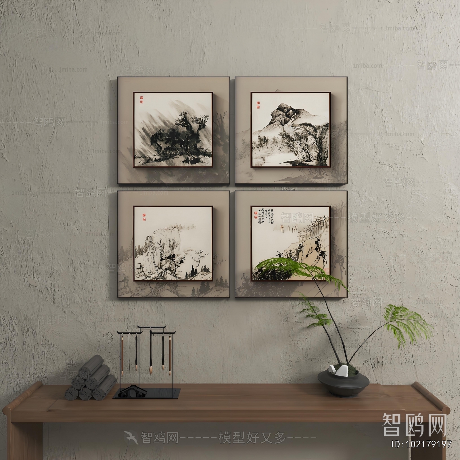 New Chinese Style Painting