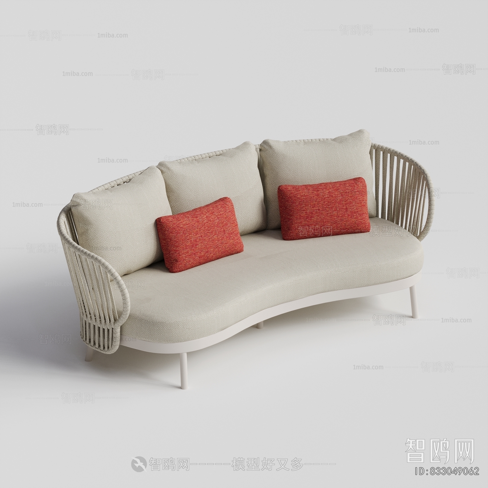 Modern Curved Sofa