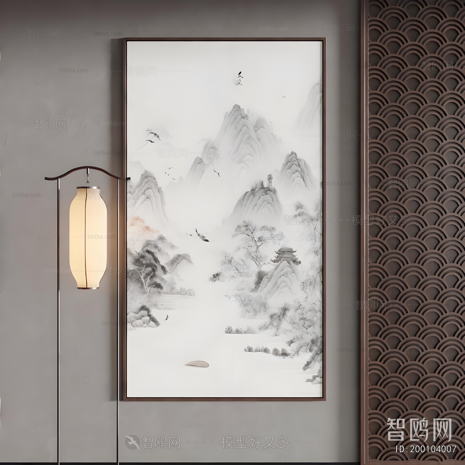New Chinese Style Painting