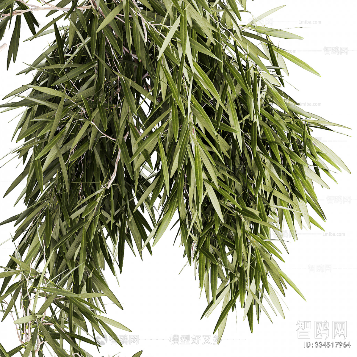 Modern Ground Green Plant Potted Plants