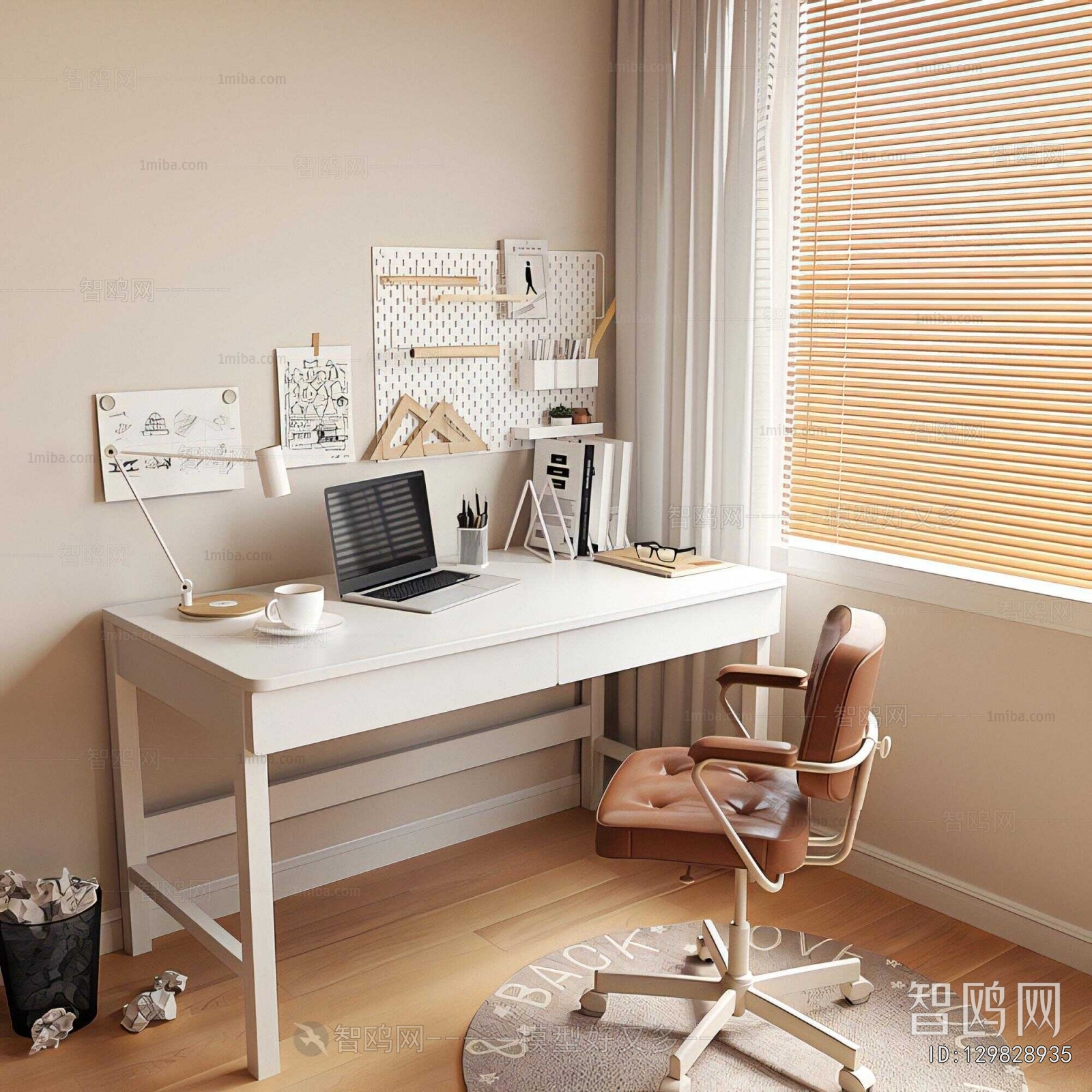 Modern Computer Desk And Chair