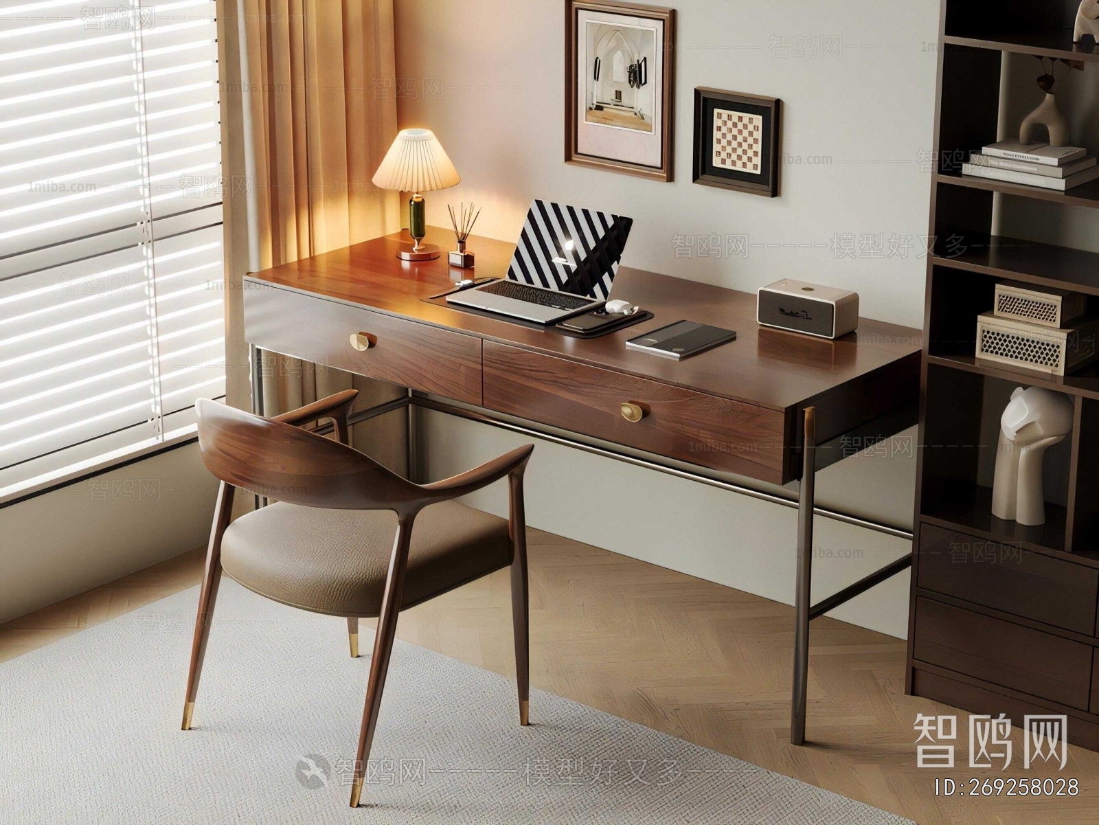 Modern Computer Desk And Chair