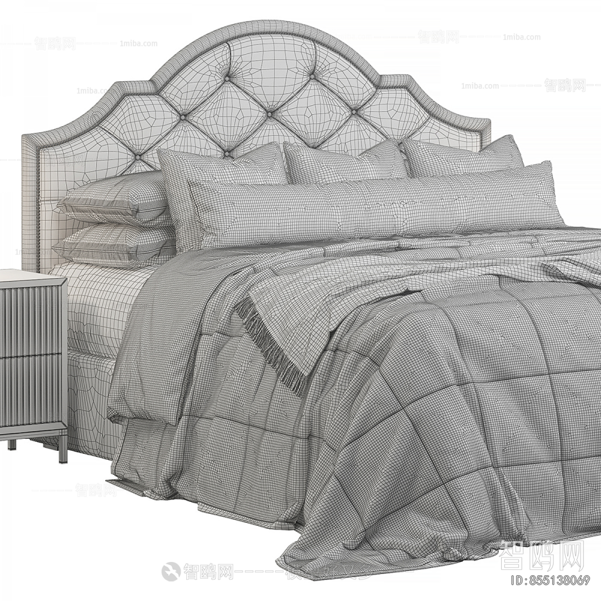 French Style Double Bed