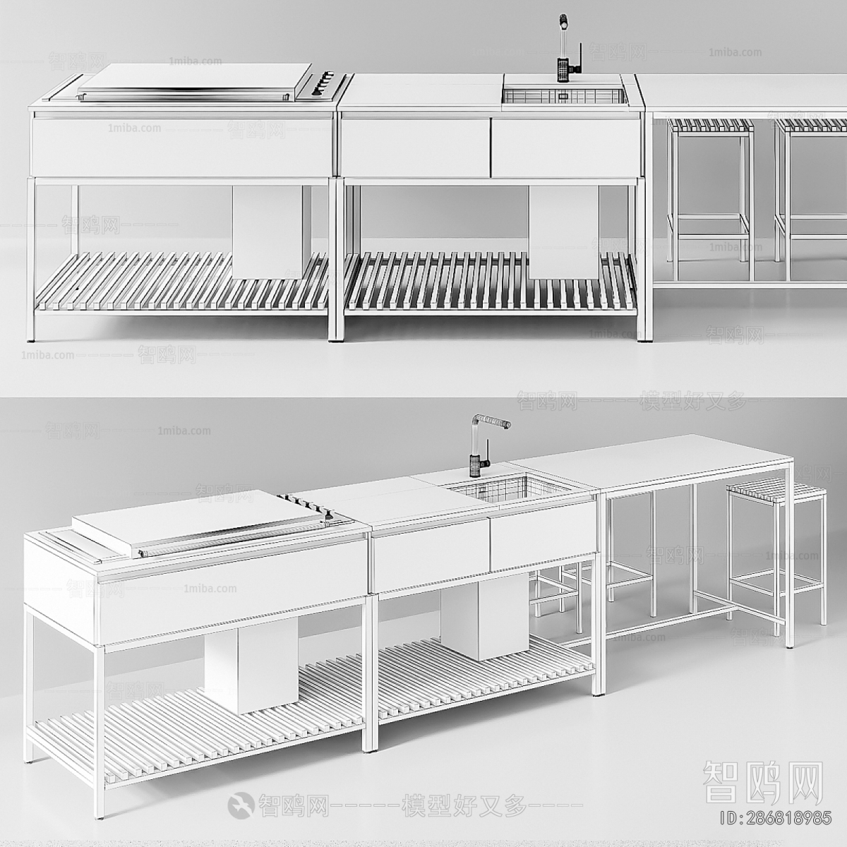 Modern Kitchen Cabinet