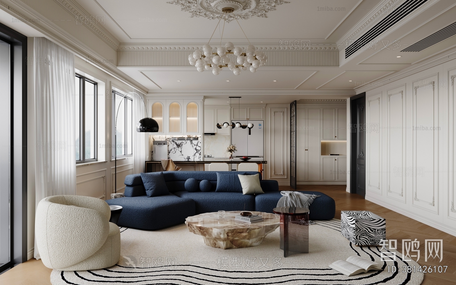 French Style A Living Room