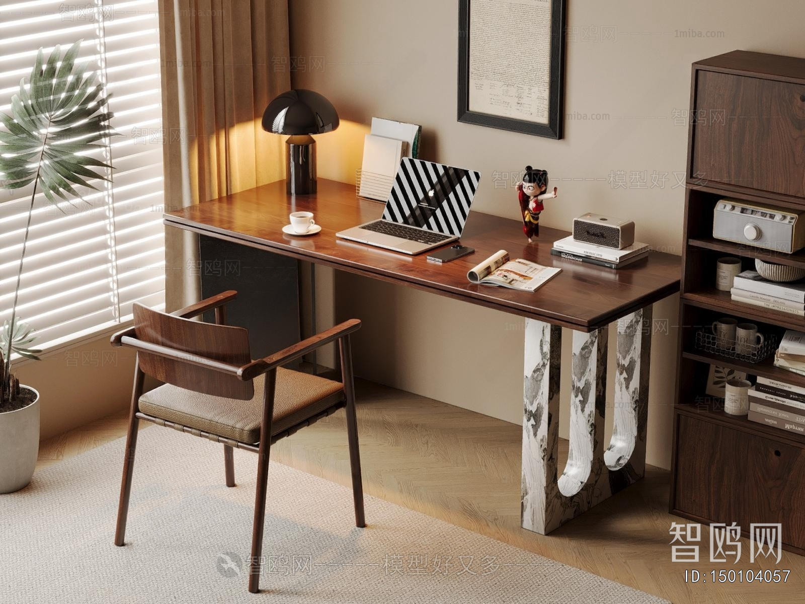 Modern Computer Desk And Chair