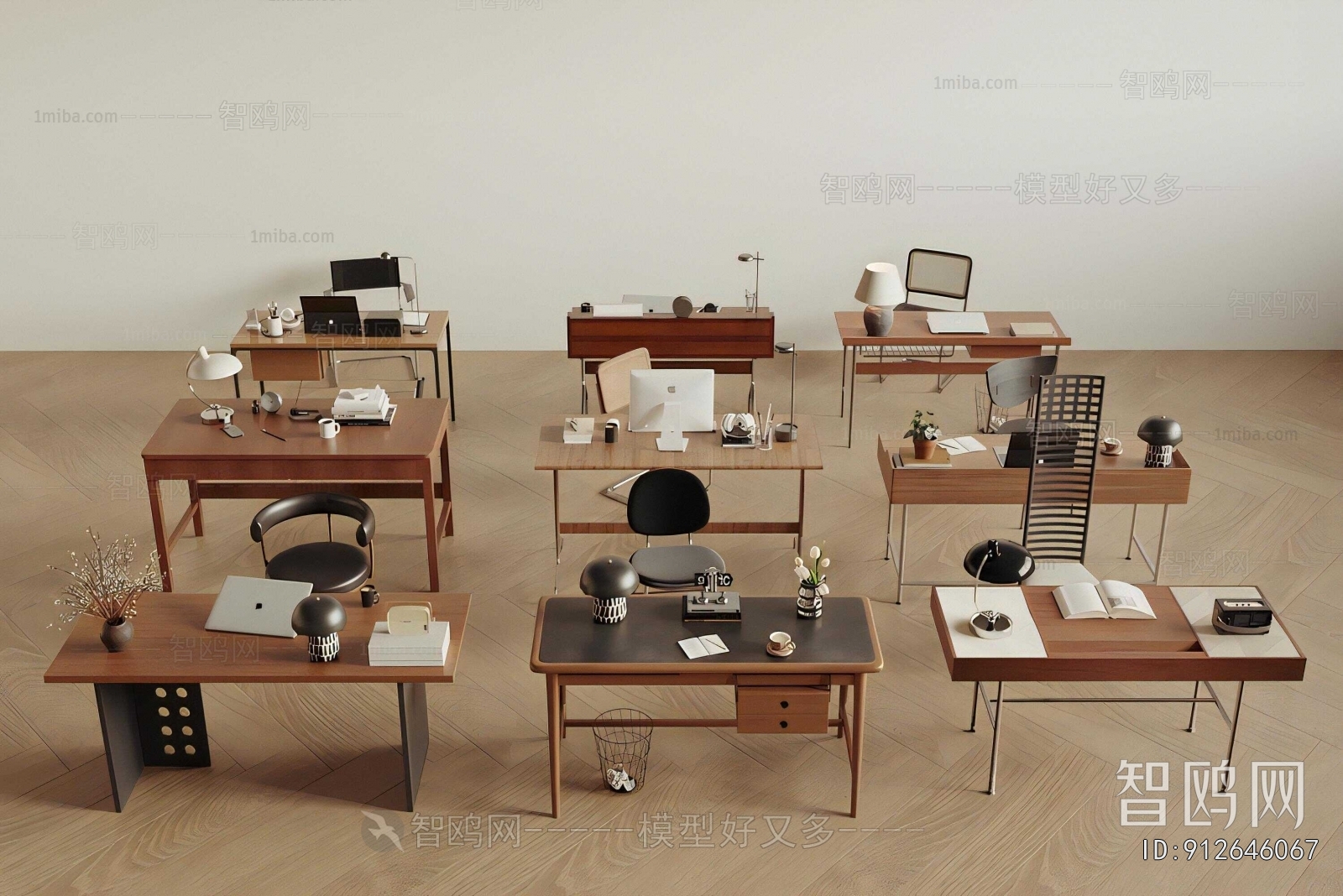 Modern Computer Desk And Chair