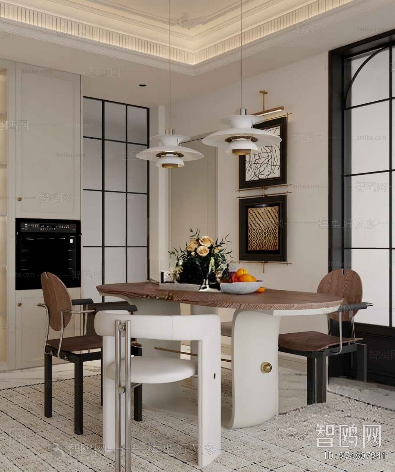 French Style Dining Room