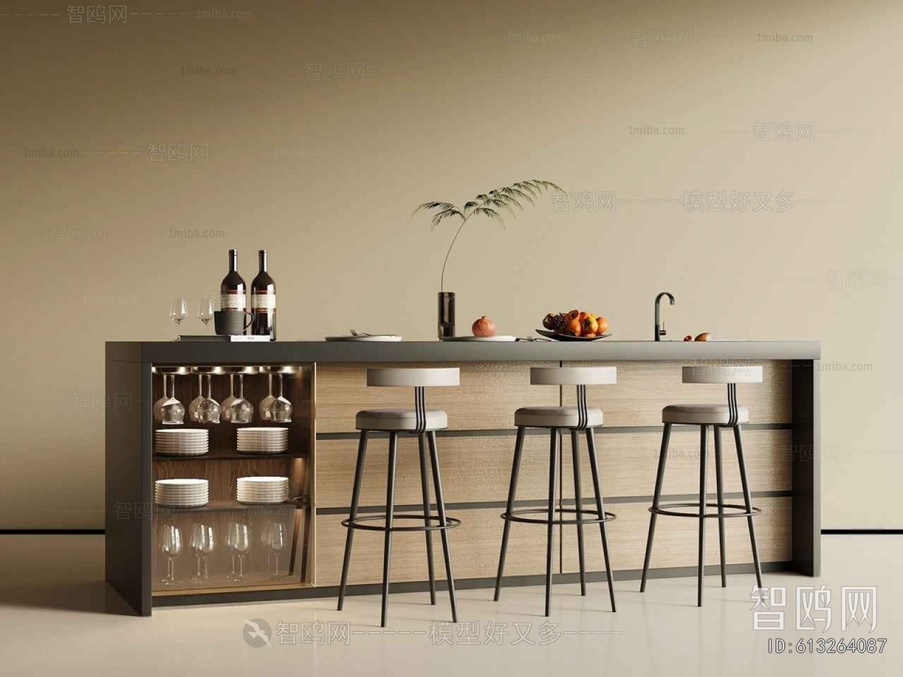 Modern Counter Bar