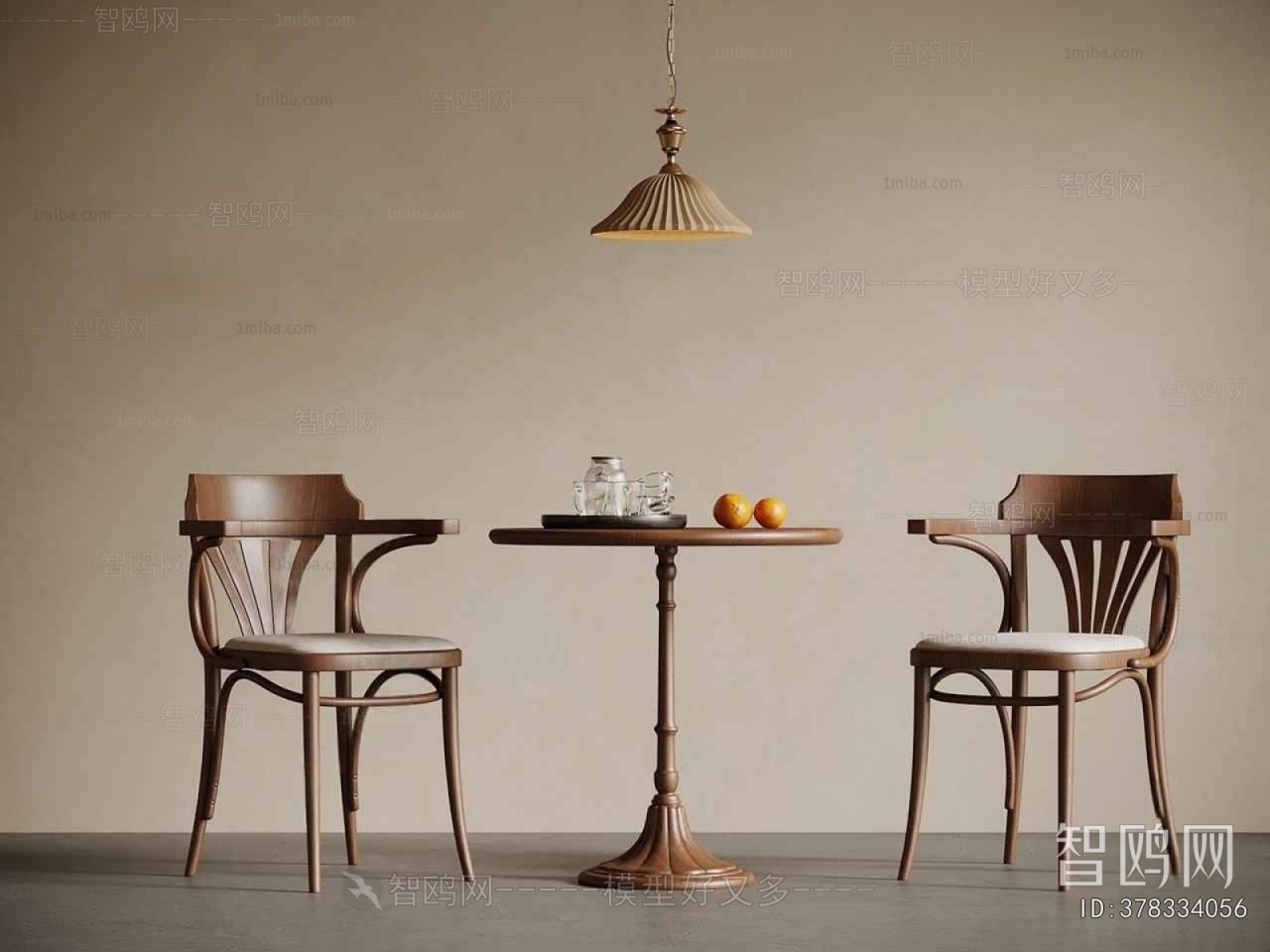 French Style Leisure Table And Chair