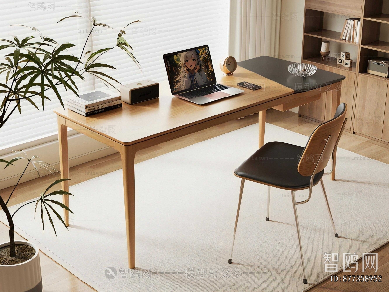 Modern Computer Desk And Chair