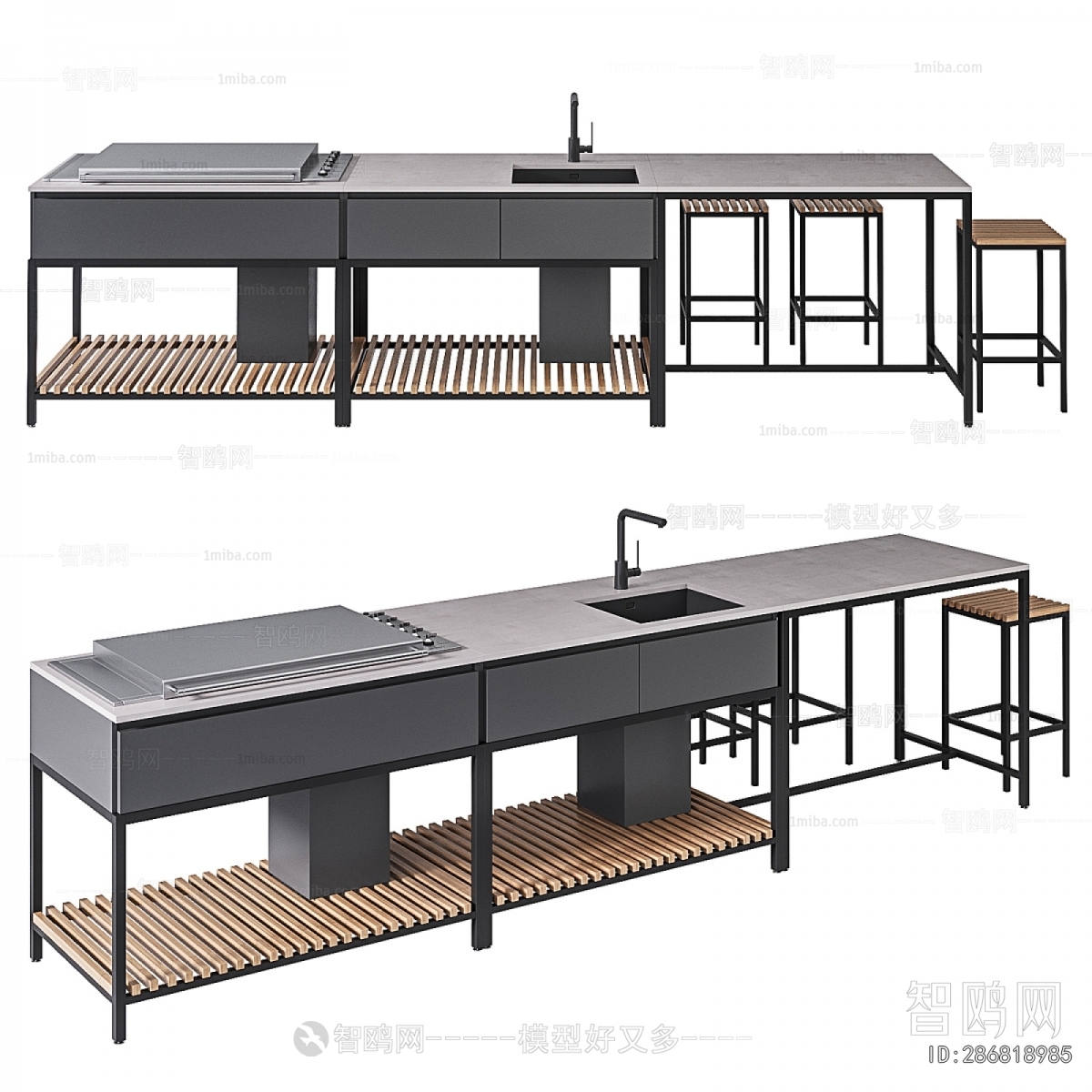 Modern Kitchen Cabinet